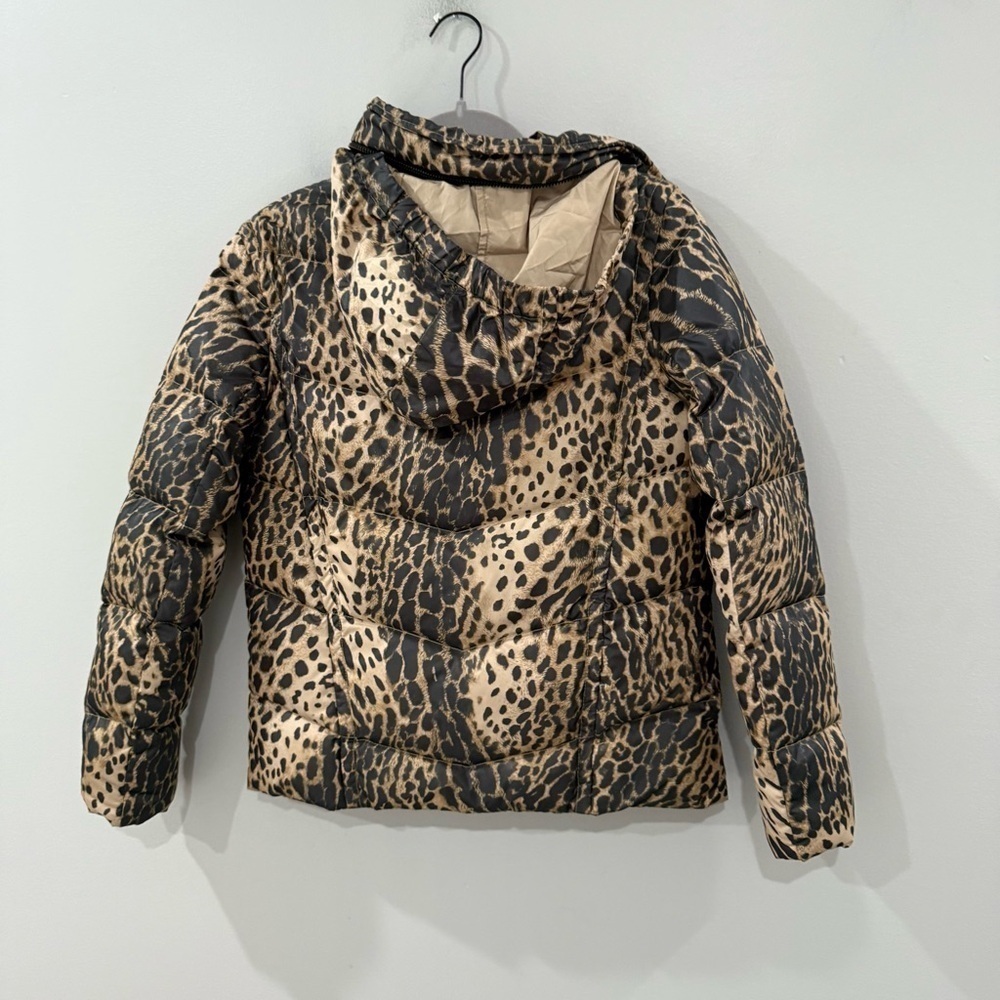 The Kooples Puffer Coat Leopard Print - Picture 9 of 10